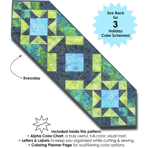 every day's a holiday - step by step quilt pattern