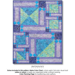 deco diamonds - step by step quilt pattern